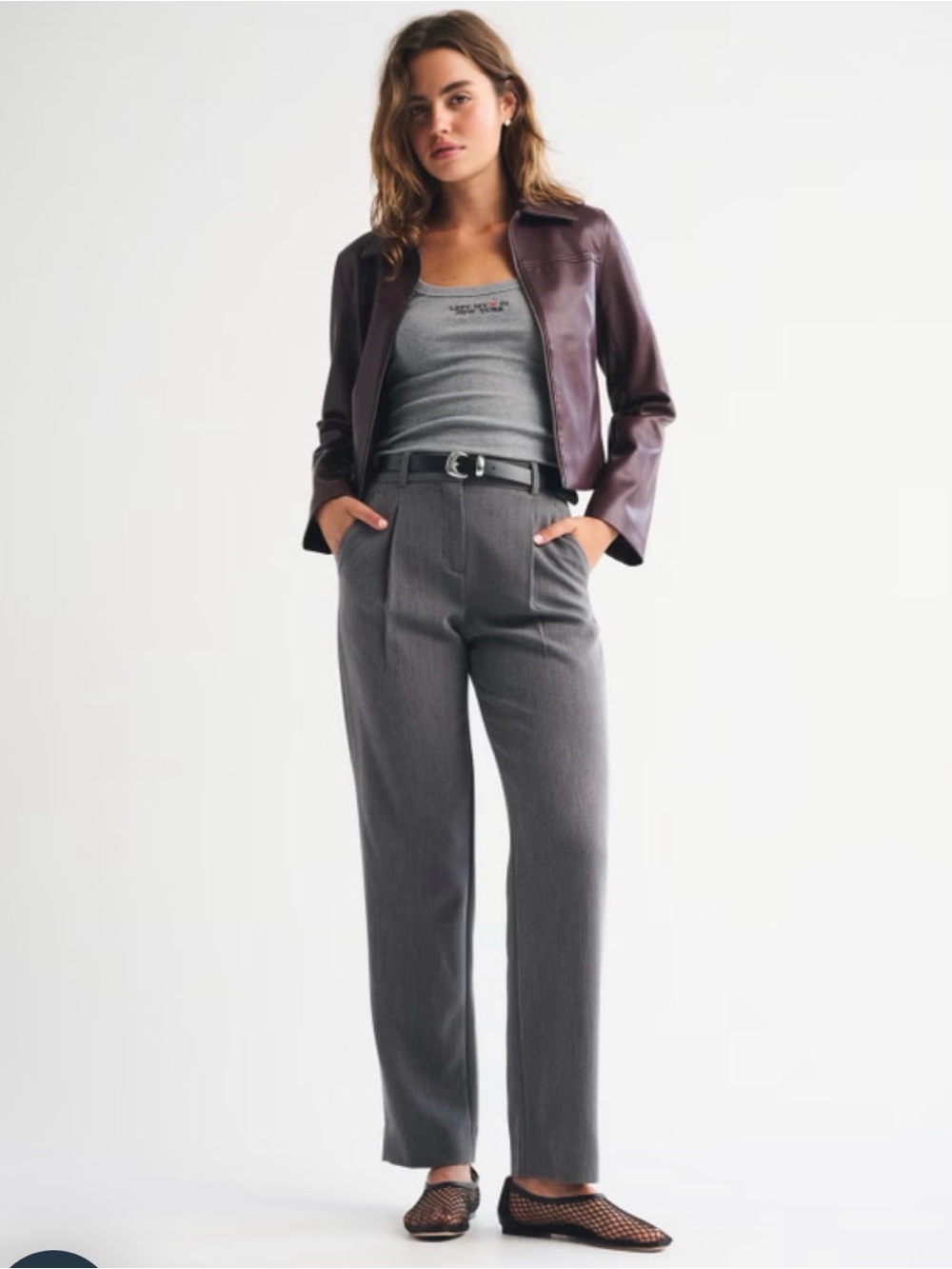Abercrombie & Fitch Quinn Tailored Straight-Leg Dress Pants Trousers